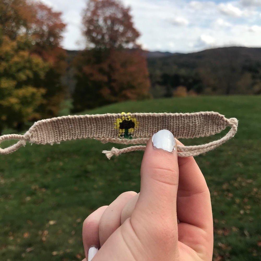 Sunflower Friendship Bracelet